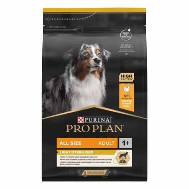 PRO PLAN® Aliment Sec Chien ALL SIZE ADULT LIGHT / STERILISED POULET