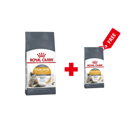 Royal Canin Hair & Skin Care Aliment Sec pour Chat 2 Kg + 400 G Offerts