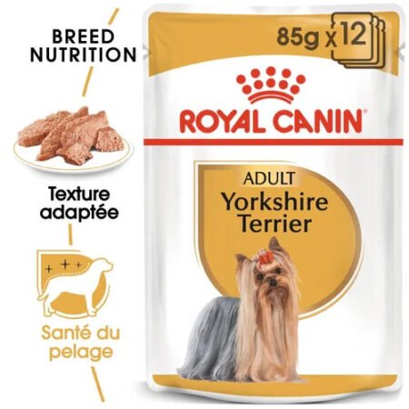 Royal Canin Aliment Humide Chien Yorkshire Terrier mousse 85G