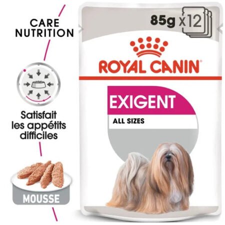 Royal Canin Aliment Humide Chien Exigent mousse 85 G
