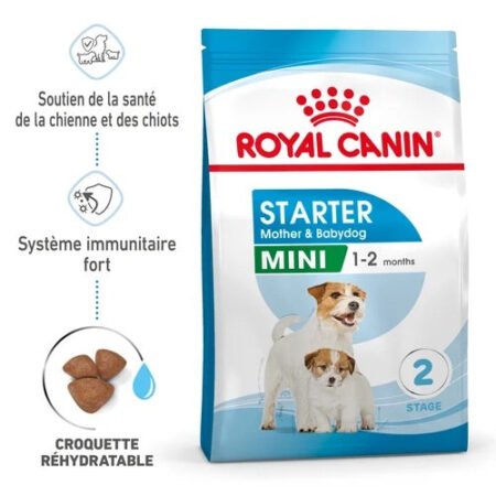 Royal Canin Aliment Sec Chien Mini Starter Mother & Babydog
