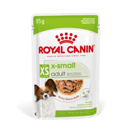 Royal Canin X-Small Aliment Humide Chien Adult en sauce 85G