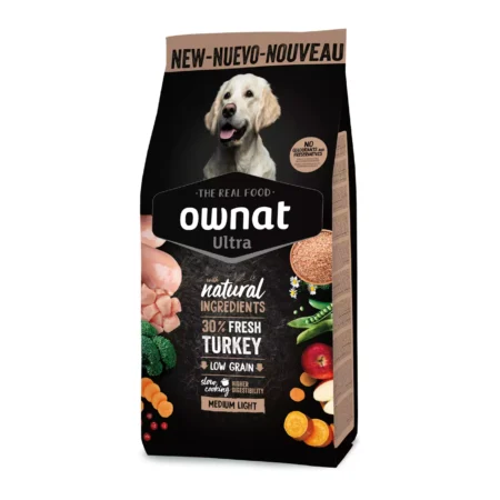 Ownat Ultra Medium Light pour Chien Adulte 12Kg
