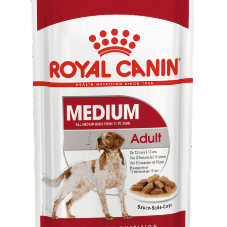 Royal Canin Aliment Humide Chien Medium Adult en sauce 140g