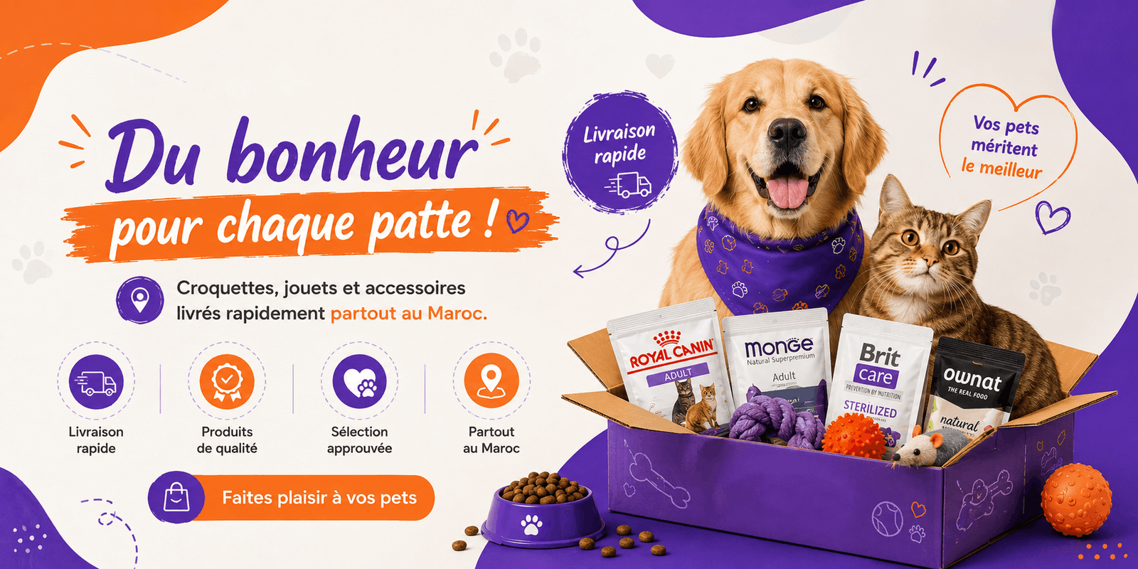 Pet Paw Banner 3