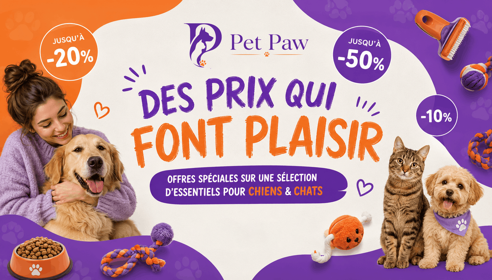Pet Paw Banner 1