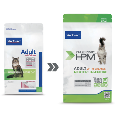 Adult with Salmon Neutered & Entire Cat 1,5kg